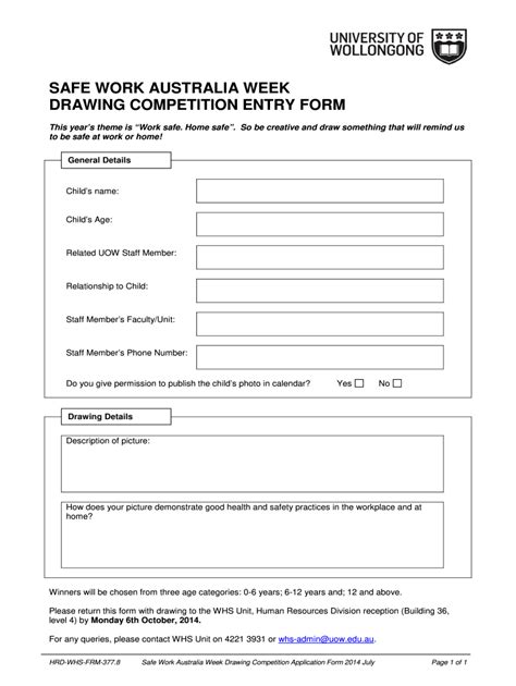 Art Competition Entry Form Fill Out And Sign Online Dochub