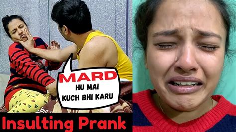 Prank On Girlfriend She Cried 😖 Funkie Couple Pranks Youtube