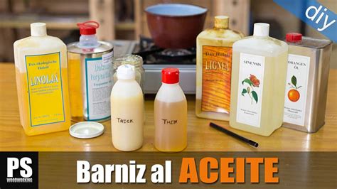 Barniz al Aceite Casero Paoson Blog CONSEJOS de Carpintería