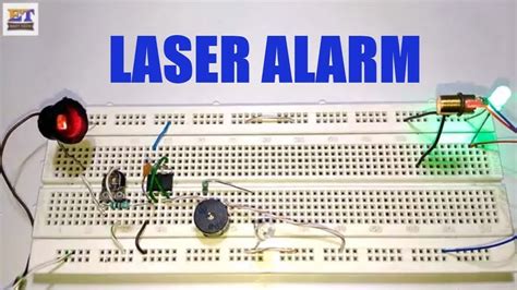 How To Make Laser Alarm With Ic Youtube