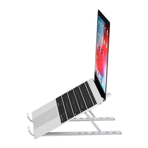 Soporte Para Notebook Y Tablet Quanta Aluminio QTSNT10