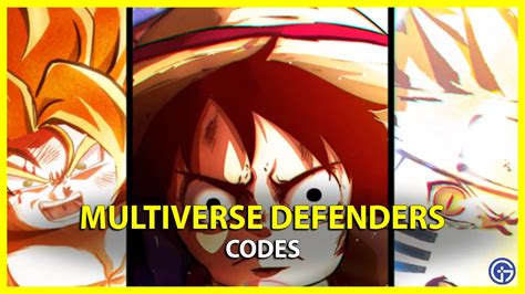 Multiverse Defenders Codes September Gamer Tweak