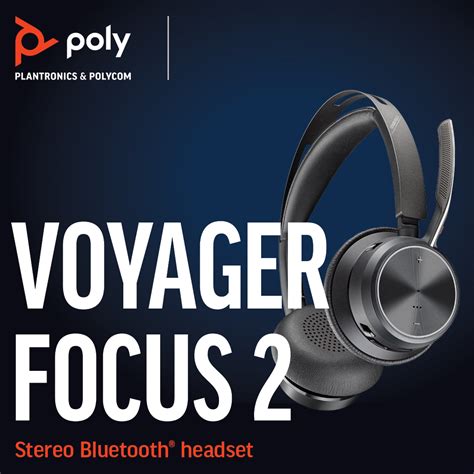 Poly Voyager Focus 2 - Wireless Bluetooth Headset Review - Home Office Noise Canceling ...