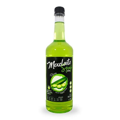 Mexclaito Premium Jarabe Syrop Sabor Pepino Litro