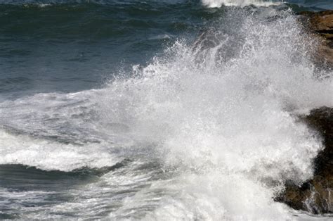 Crashing Waves Free Stock Photo - Public Domain Pictures