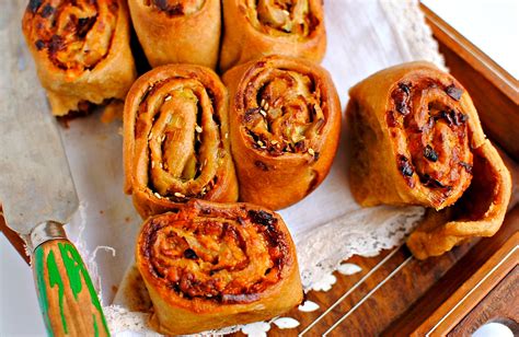 Savoury Chelsea Buns Two Ways Food To Glow