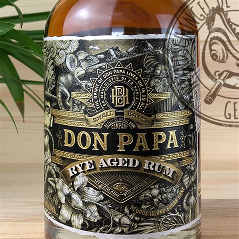 Don Papa Rum Rye Cask Limited Edition 45 0 7 L Wein Dschungel