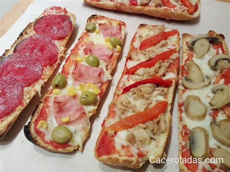 Paninis Caseros O Pizzas De Pan Caceroladas