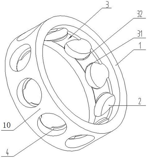 一种角接触球轴承及其保持架的制作方法