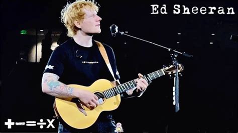 Ed Sheeran Afterglow July Gillette Stadium Foxborough