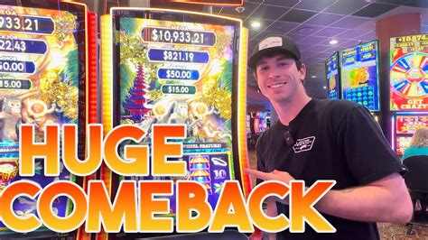 Huge Comeback On A Ultimate Fire Link Explosion Slot Machine At