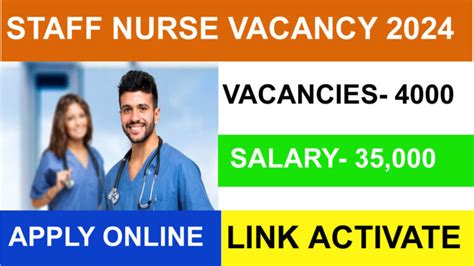 Staff Nurse Vacancy Post Apply Online Nursing Job