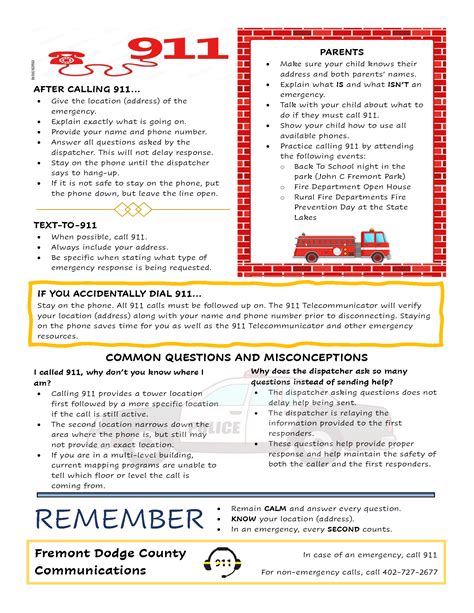 Emergency 911 Navigating Effectively | Fremont, NE - Official Website