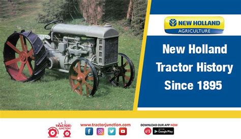 New Holland Tractor History, Since 1895 - Infographic