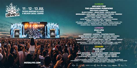 Cartaz Completo Nos Alive Wikinight