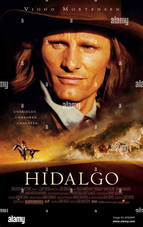 VIGGO MORTENSEN FILM POSTER, HIDALGO, 2004 Stock Photo - Alamy