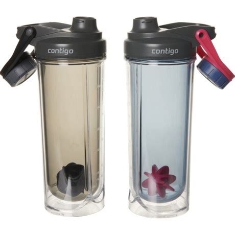 Contigo Shake Go Fit Shaker Bottle With Tasteguard Pack Oz