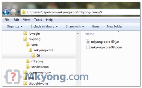 How to install your project into Maven local repository - Mkyong.com