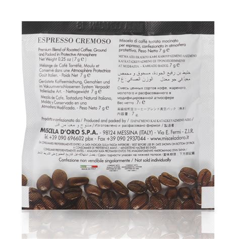 MISCELA D ORO Espresso Cremoso Pads 150 Stück