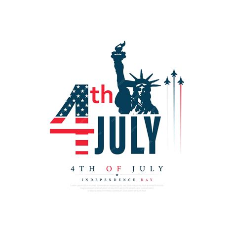 Premium Vector Usa 4th Of July Independence Day Usa Vector Illustration