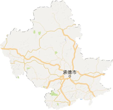 承德市高清电子地图