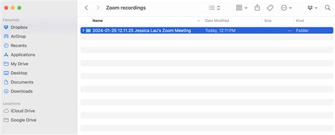 how to open zoom recording