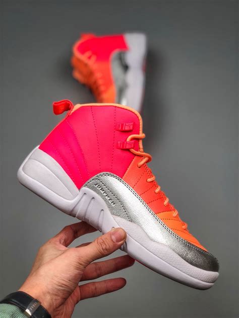 Air Jordan 12 GS Hot Punch 510815 601 Kelvingift