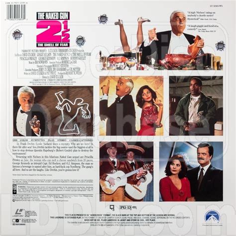 LaserDisc Database Naked Gun 2 1 2 The The Smell Of Fear LV 32365