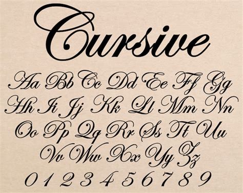 Cursive Font Wedding Font Vintage Cursive Font Lovely Font Old Cursive