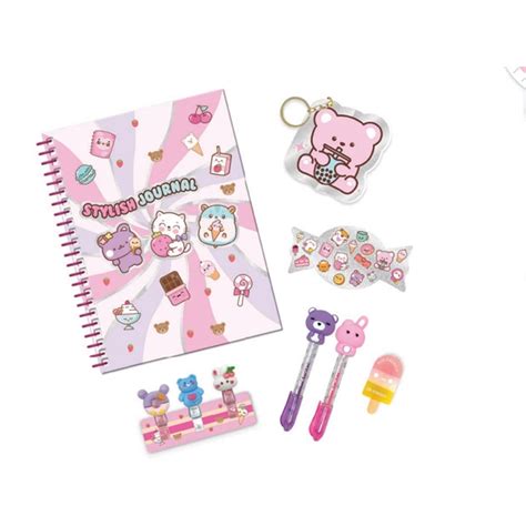Hot Focus Kawaii Critter Stylish Journal Set M De Wet Promotions