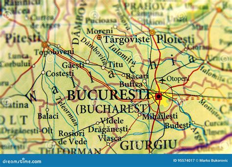 Bucharest Map Europe