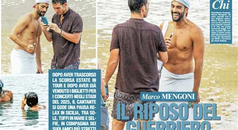 Marco Mengoni La Vacanza A Pantelleria Con Il Migliore Amico Relax E