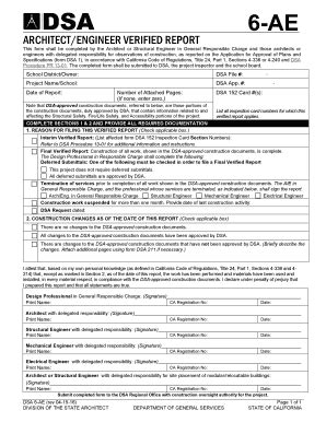 Dsa Interim Verified Report Fill And Sign Printable Template Online