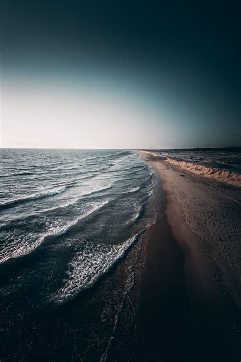 Beach Dark Wallpaper | PixLith