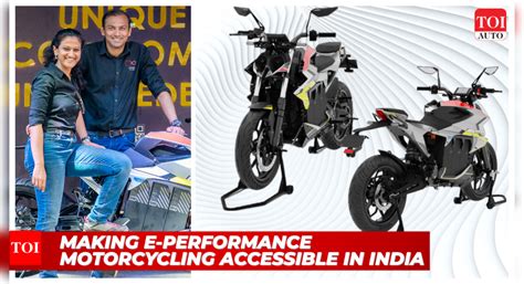 How Indian EV startups are democratising e-performance motorcycling in India - Times of India