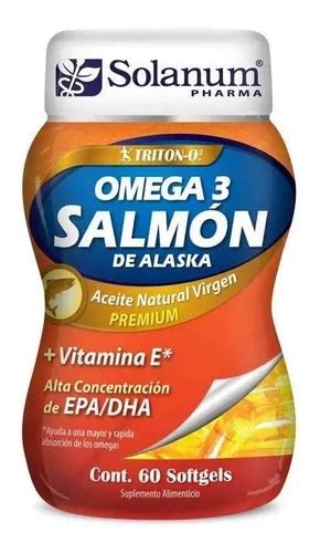 Omega Salm N Alaska Vitamina E Solanum C Psulas Mercadolibre