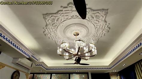 Gypsum Wall Cabinet And Half Ceiling Decoration Nova Gypsum Decoration