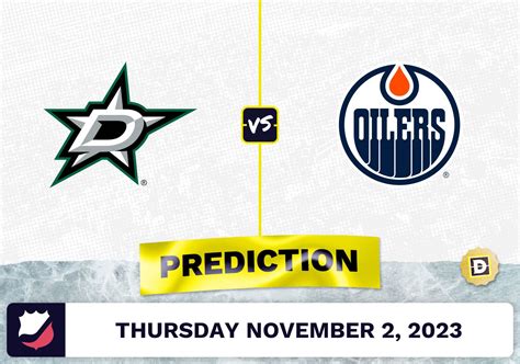 Stars Vs Oilers Prediction And Odds November 2 2023