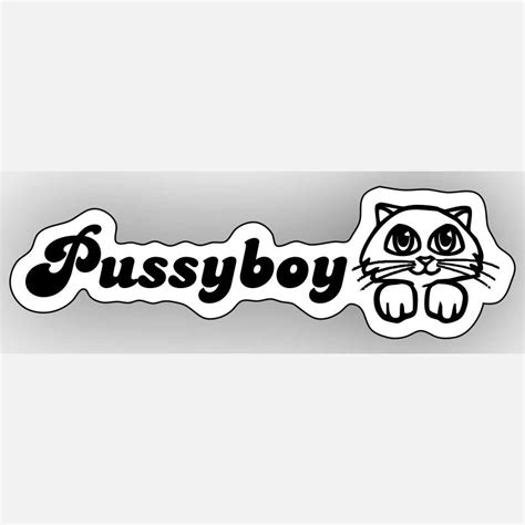 Pussy Stickers Unique Designs Spreadshirt