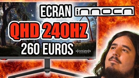 Le MEILLEUR Ecran Gamer QHD PAS CHER DAmazon InnoCN 27G1S YouTube