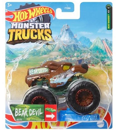 Bear Devil Hot Wheels Monster Trucks Aredi