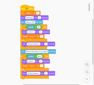 Easy Steps To Create A Quiz Game Using Scratch Codingal