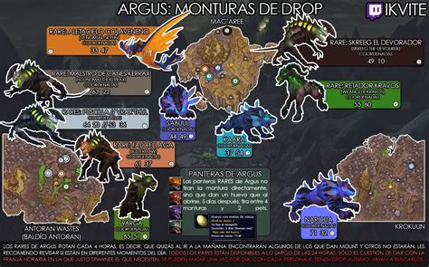 IKVITE on Twitter Guía de los Rares de Argus que tiran montura