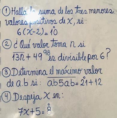 Algun Matematico Que Me Ayude A Resolver Estos Ejercicios Que No