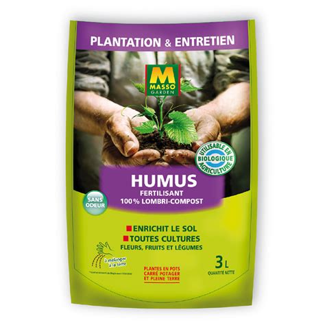 Humus Fertilisant Lombri Compost Toutes Cultures L Uab Mass