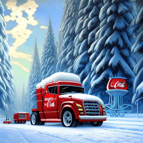 Coca Cola Christmas Truck Wallpaper