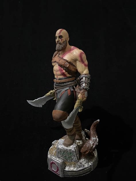 Kratos Statue 1/5 Scale35cm & Hand-painted Collectible - Etsy