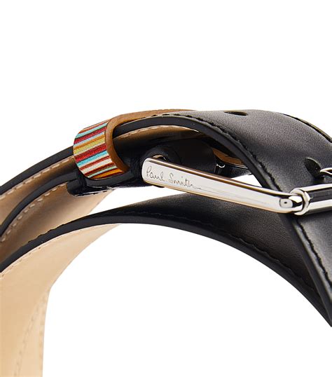 Paul Smith Leather Signature Stripe Belt Harrods Us