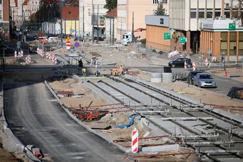 Rozkopane Centrum Olsztyna Jak Wygl Da Budowa Olsztyn