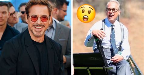 Unrecognizable! Robert Downey Jr. surprises with his look for the movie ...